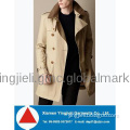 winter trench coat man manwool mix cashmere coat in classic